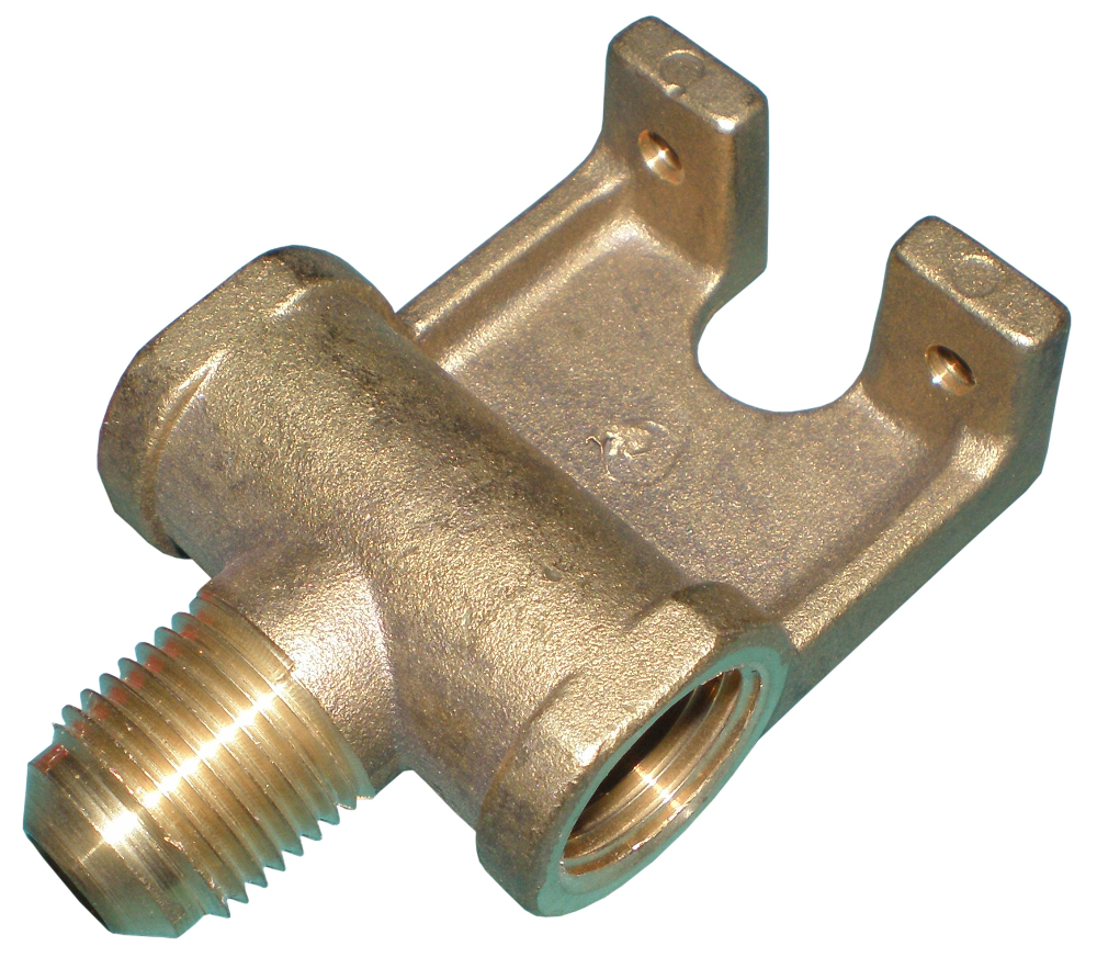 Brass T Manifold Replacement for Charmglow CC-1 Valves