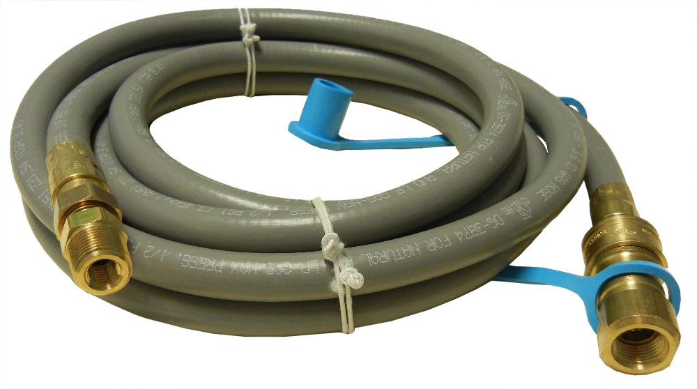 12’ natural gas hose with quick disconnect Grill Parts Canada