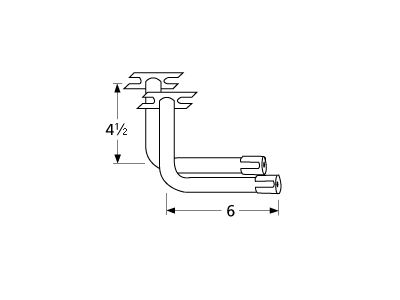 L-shaped venturi pair
