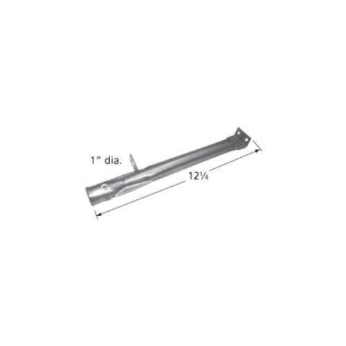 stainless steel straight pipe burner 12 1/4" x 1"