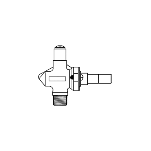 gas valve for use with natural or LP gas