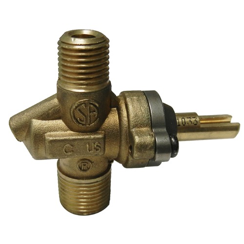 gas valve for use with natural or LP gas