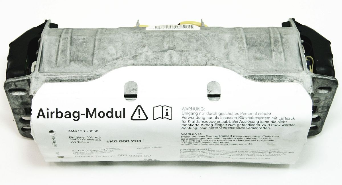 RH Passenger Dash AIrbag Air Bag 0507 VW Jetta MK5 0709 EOS 1K0 808 204 J CarParts4Sale, Inc.