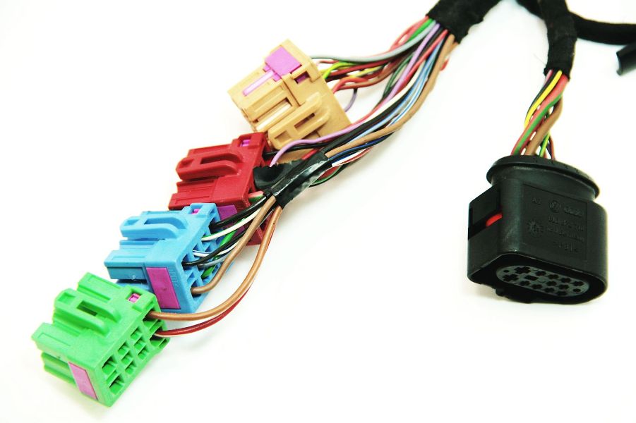 LH Driver Front Door Wiring Harness 2000 Audi TT MK1 - Genuine