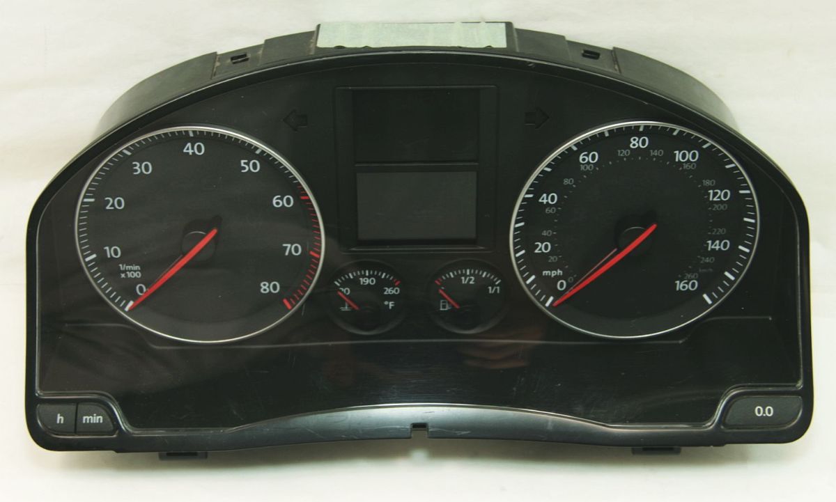 Gauge Cluster Speedometer Speedo 2006 06 VW Jetta Mk5 12k Miles 1K0