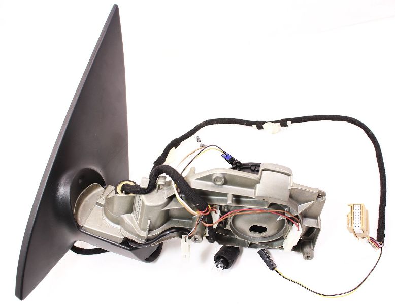New Driver Mirror Motor & Mount 0305 VW Touareg 1 Side View