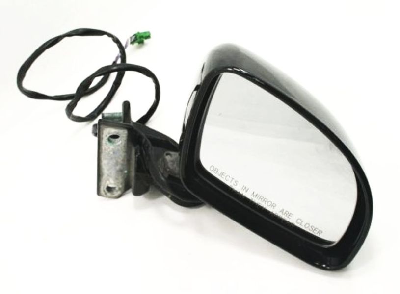 RH Exterior Side View Door Mirror 9800 VW New Beetle L041 Black