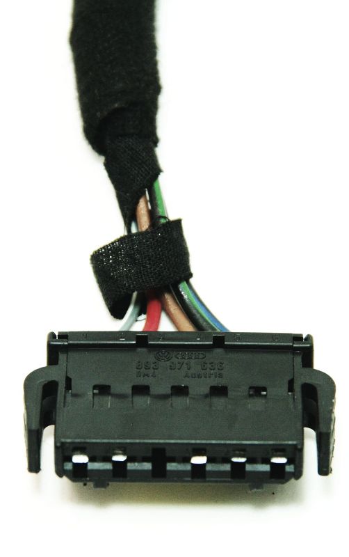 RH Taillight Wiring Harness Plug Connector Pigtail 0006 Audi TT MK1