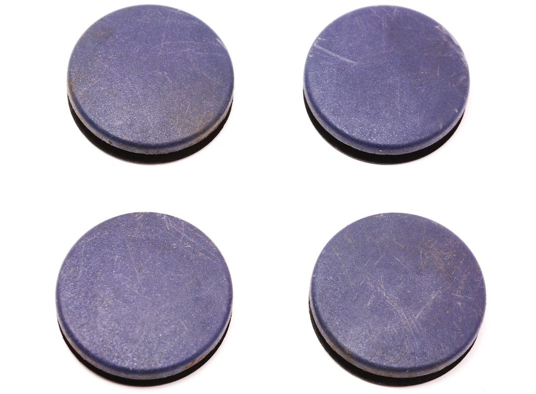 Floor Mat Mounted Retention Clips 00 06 Audi Tt Mk1 Denim Blue