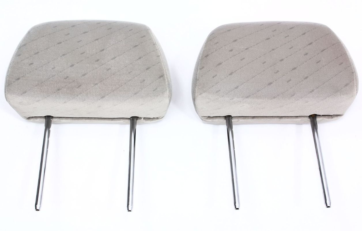 Rear Headrest Set VW Jetta Golf MK3 Tan Cloth Head Rest Set Genuine