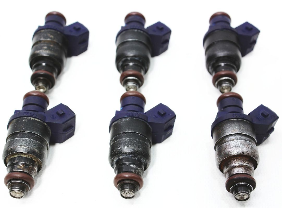 Set of 6 Fuel Injectors VW Passat Audi A4 A6 2.8 V6 AHA ATQ 078