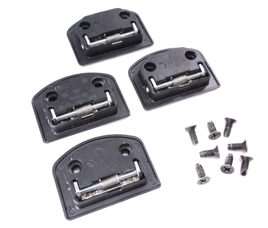 Set of 4 Trunk Hook Anchor Tie Downs VW Jetta Passat Beetle Audi A4 A6