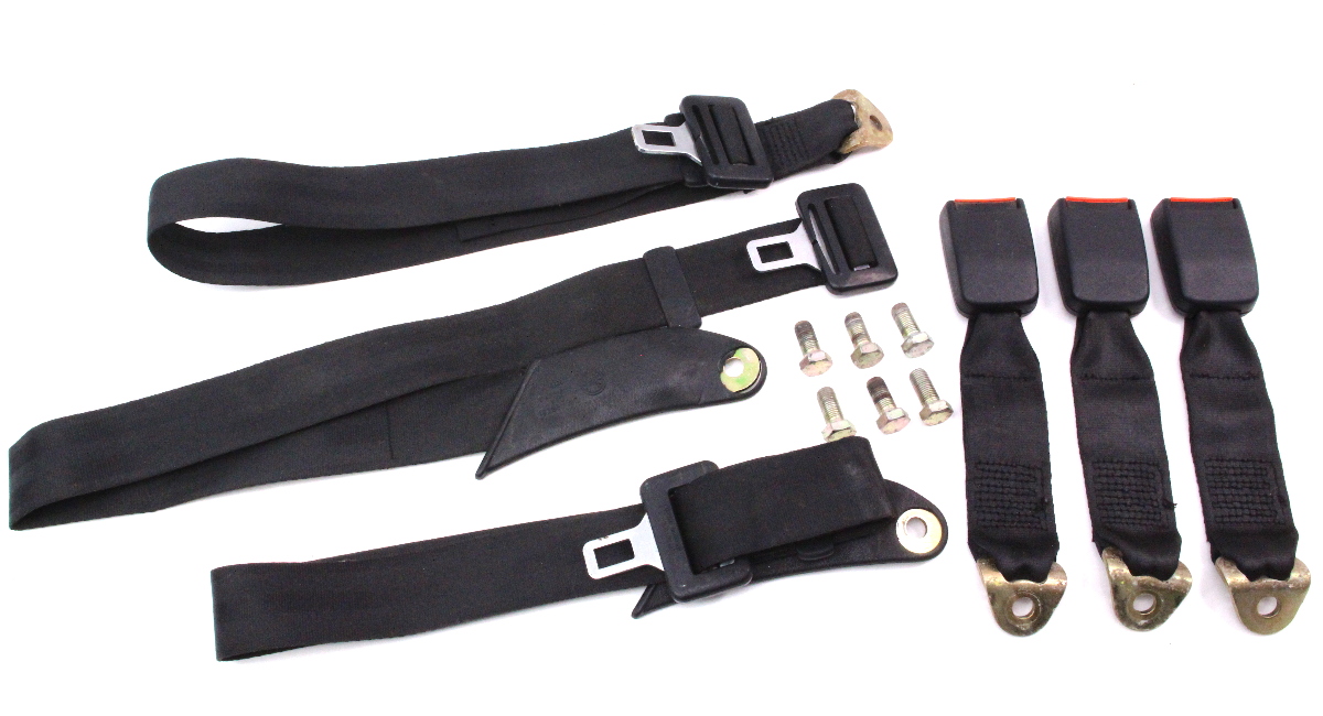 Rear Bench Seat Belts Seatbelts VW Vanagon T3 8091 Syncro Lap Belts W
