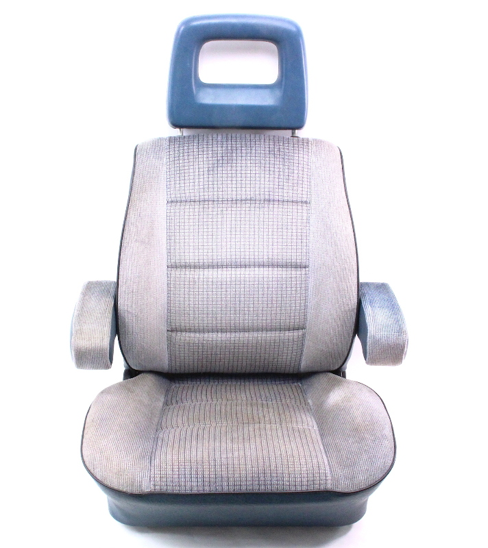 RH Front Blue Bucket Seat Captains Chair VW Vanagon Transporter T3 80
