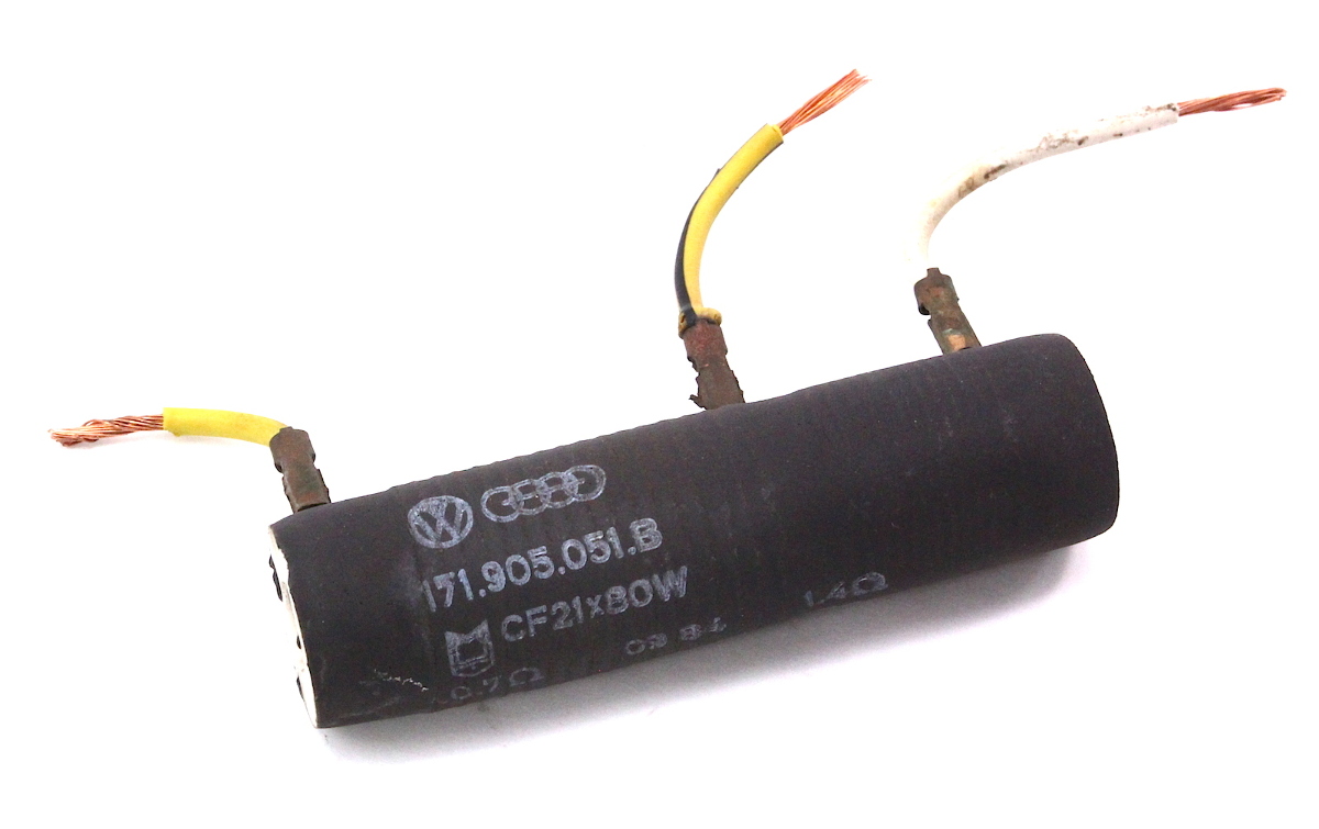 Heater Blower Motor Fan Resistor VW Vanagon 80-91 T3 Transporter - 171 905 051 B