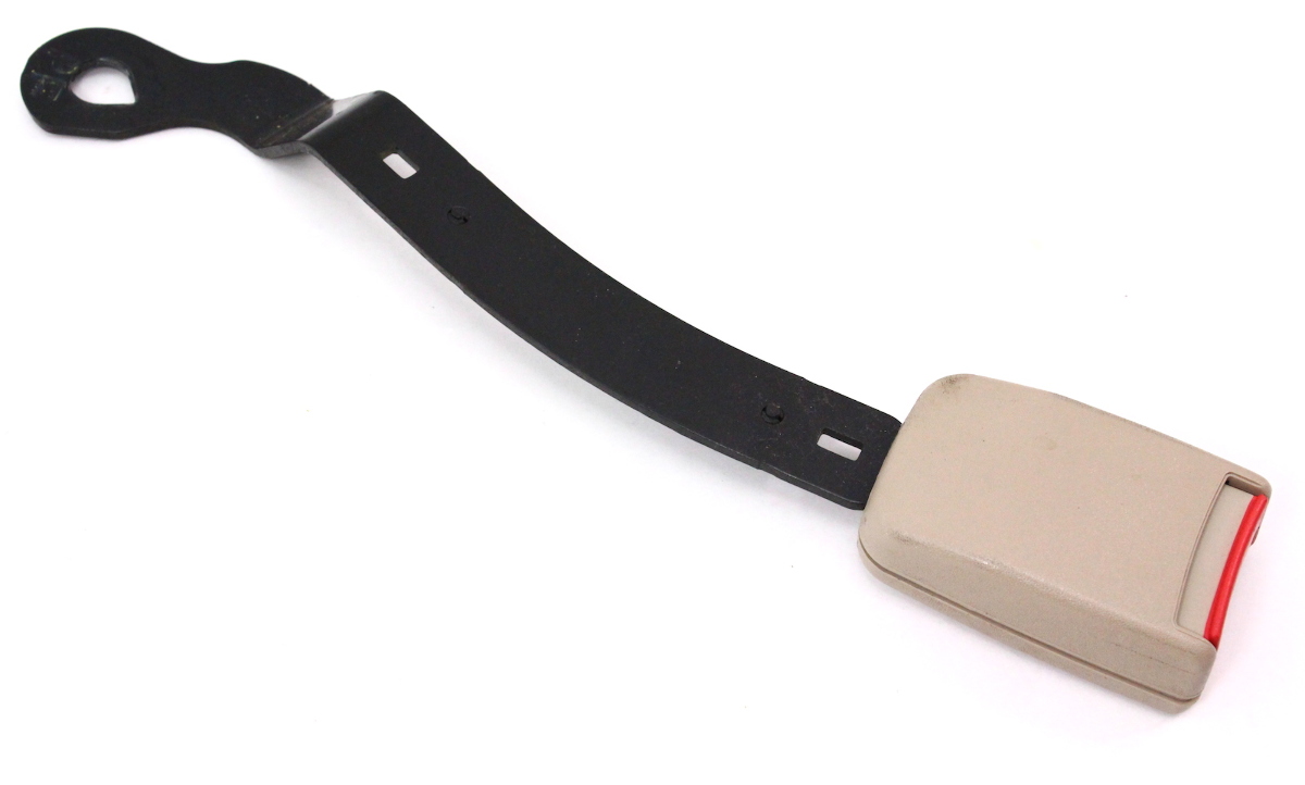 RH Front Seat Belt Receiver 9901 VW Jetta Golf MK4 Beige Tan 1J4