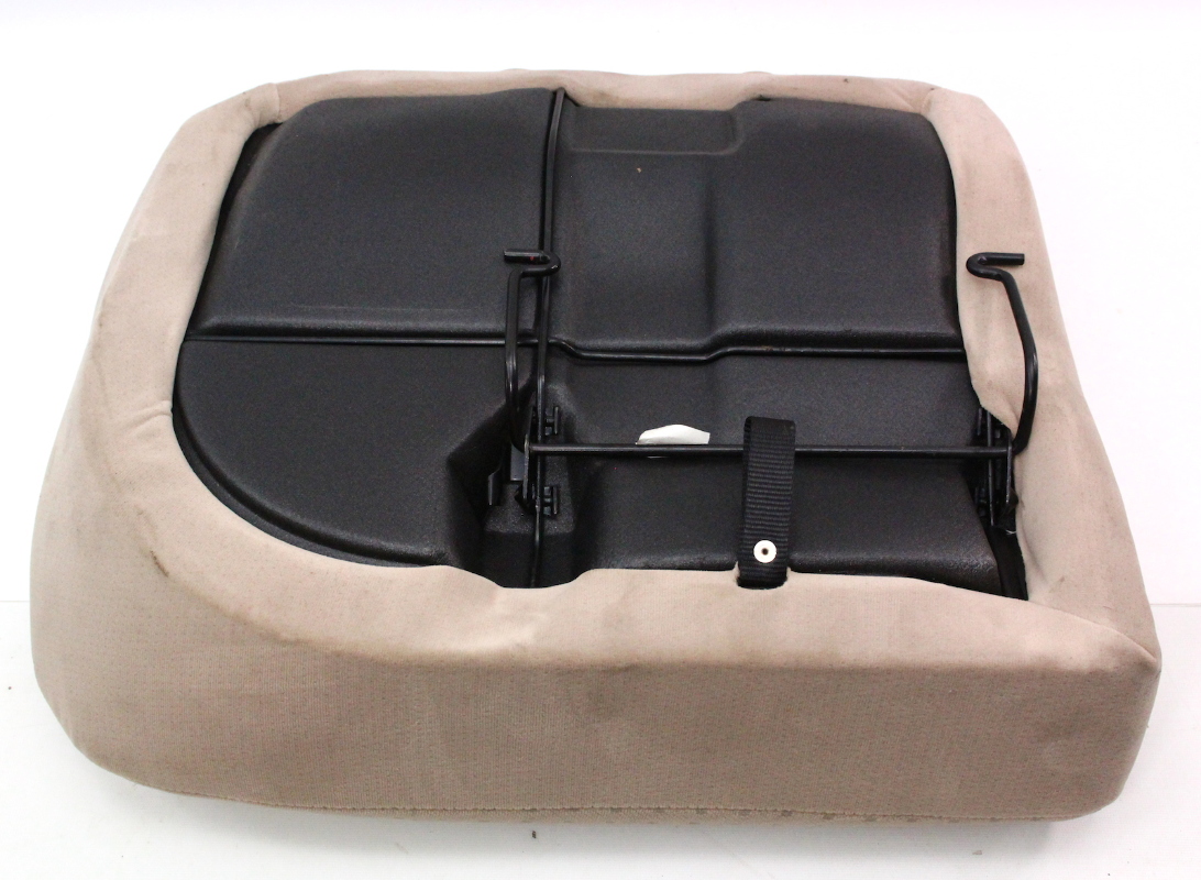 LH Rear Back Seat Lower Cushion & Cover Beige 9901 VW Jetta Golf MK4