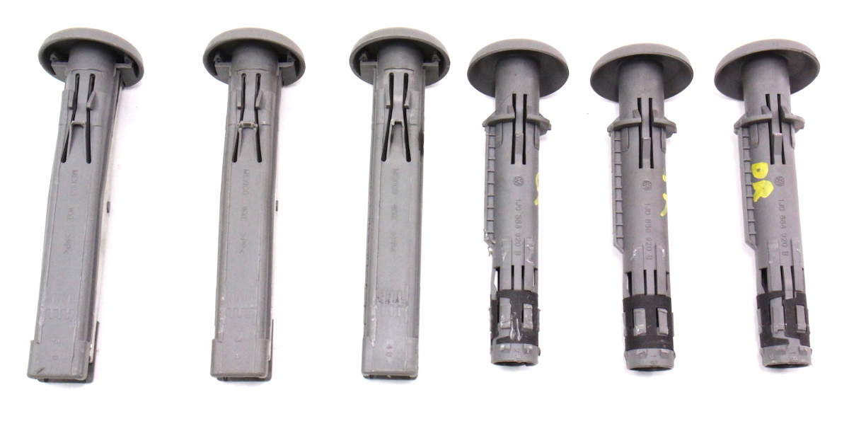 Rear Seat Head Rest Post Hole Inserts VW Jetta Golf Mk4 Passat B5 1J0
