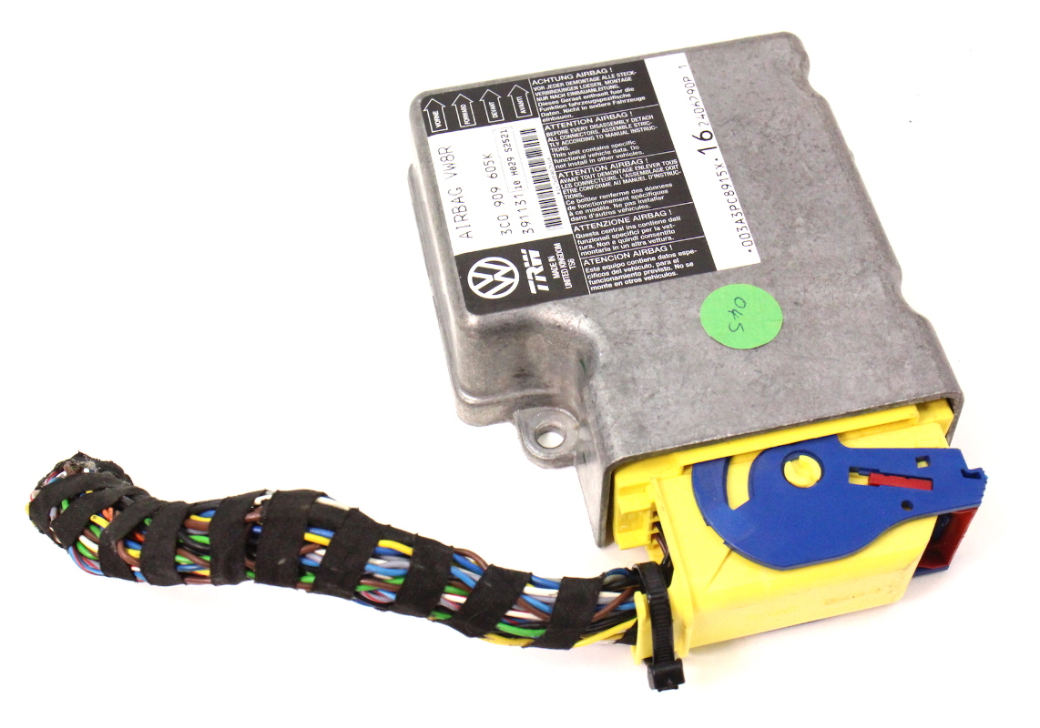 Air Bag Airbag Control Module Computer VW Passat B6 3C0 909 605 K