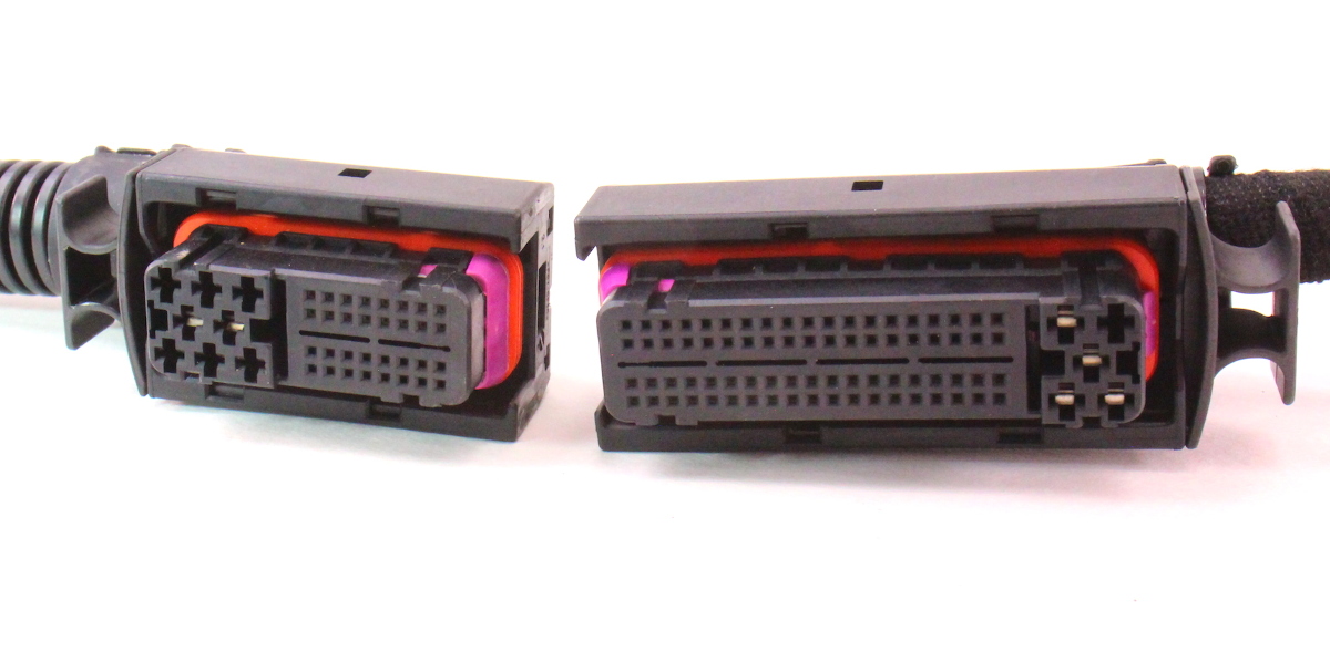 ECU Pigtail Plugs Wiring Connectors 2005 05 VW Jetta Golf MK4 2.0 BEV