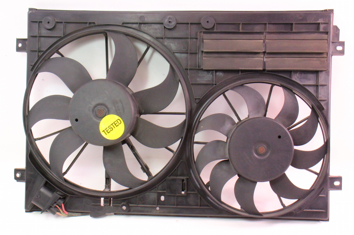 Cooling Fans & Shroud Assembly 0609 VW Rabbit GTI MK5 Eos 1K0 121 205 J CarParts4Sale, Inc.