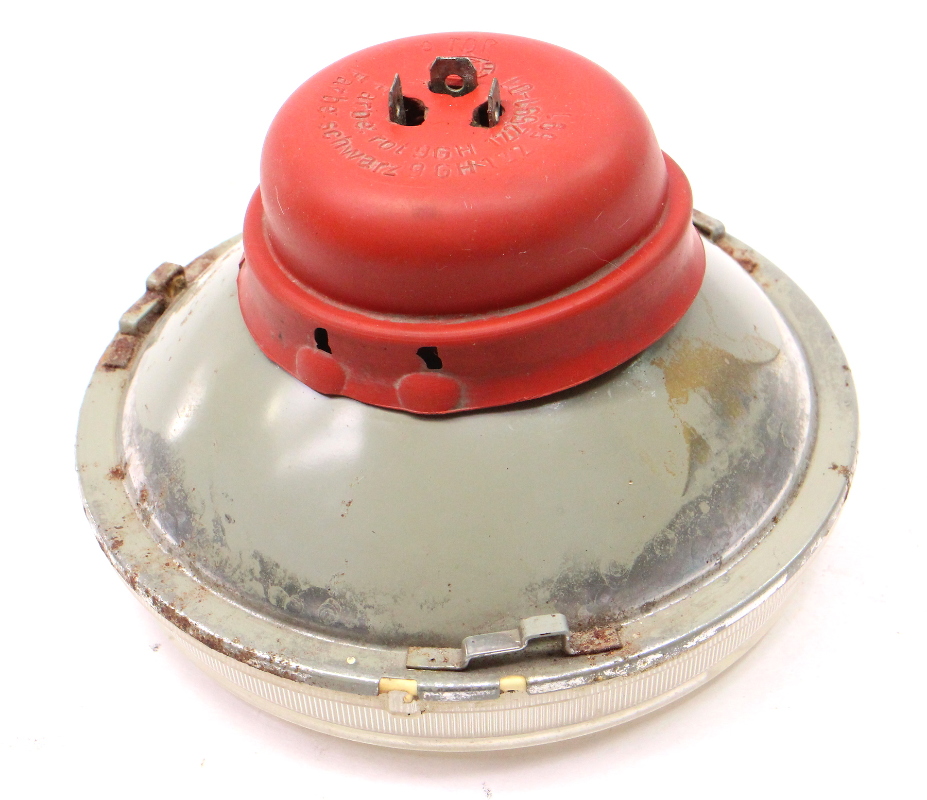 Genuine Hella H4 Headlight Head Light Lamp Round 5 3/4" CarParts4Sale