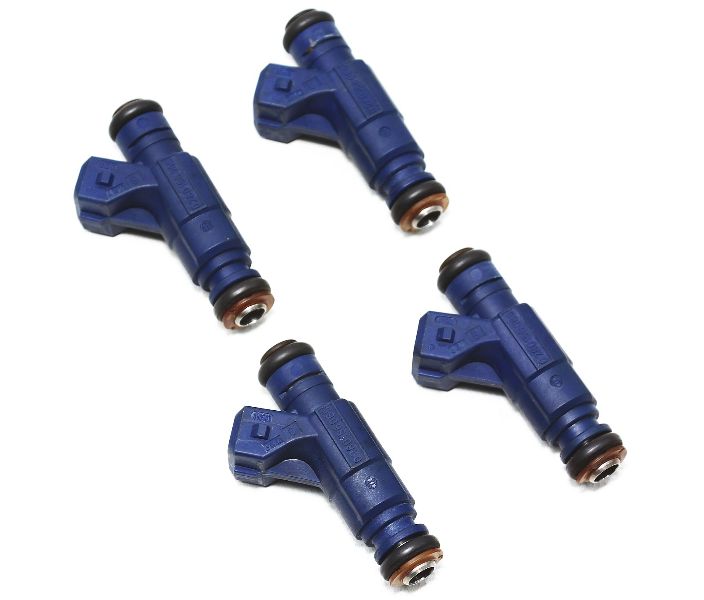 Set of 4 1.8T Fuel Injectors Audi A4 VW Passat Genuine 06B 133 551