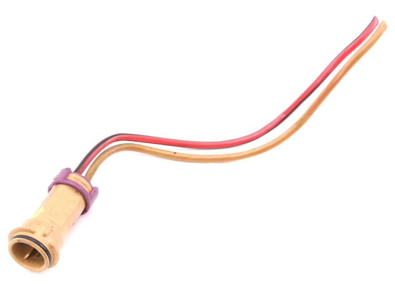 Round Style Plug Cooling Fan Connector Pigtail 9601 Audi A4 A6 A8 S8