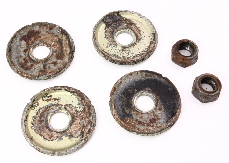 Front Radius Control Arm Rod Washers Nuts Hardware 80-91 VW Vanagon T3 Westfalia
