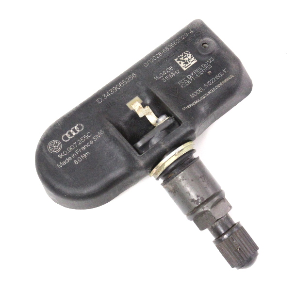 TPMS Tire Pressure Monitor Sensor 0510 VW Jetta Golf Rabbit MK5 1K0 907 255 C CarParts4Sale