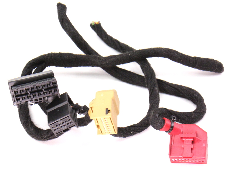 Climate Controls Pigtails Plugs AC Heat 03-04 Audi A6 S6 Allroad C5 - Connectors