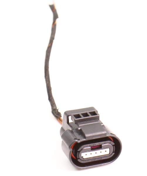 LH Front Door Latch Actuator Lock Plug Pigtail Wiring 99-02 Audi A4 S4 B5