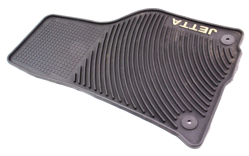 RH Front Rubber Floor Mat 0510 VW Jetta 0914 Sportwagen MK5 Genuine