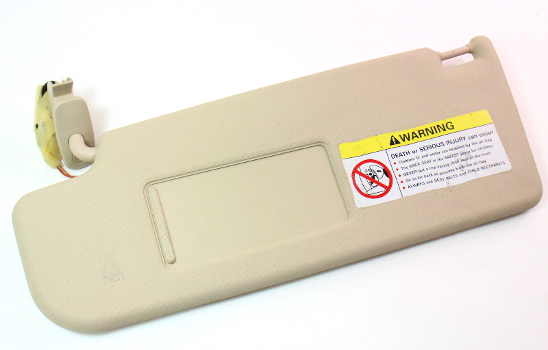 LH Sunvisor Sun Visor 9905 VW Jetta Golf GTI MK4 Passat B5 Beetle