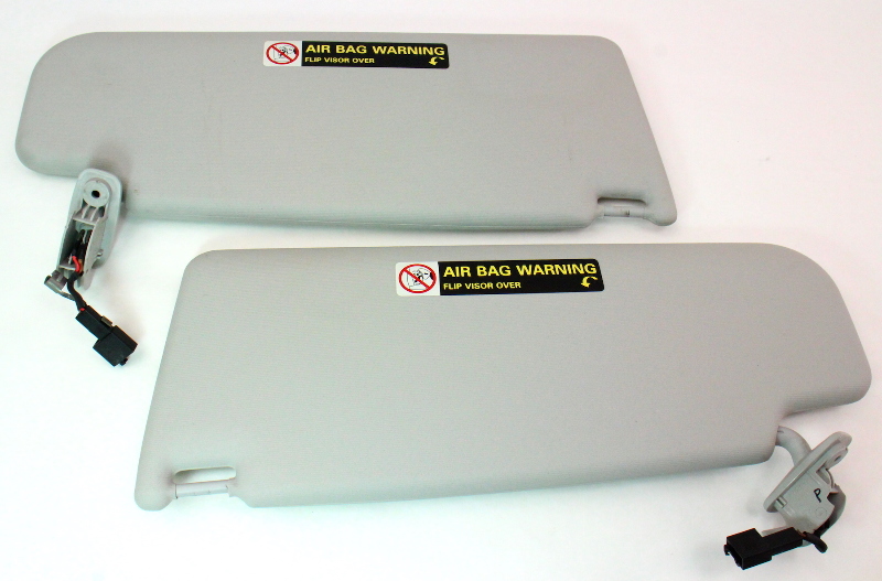 Sunvisor Sun Visor Set 9905 VW Jetta Golf GTI MK4 Passat B5 Beetle