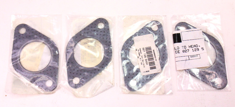 4x NOS Exhaust Down Pipe Gaskets VW Jetta GTI Scirocco MK2 16V ~ 027 129 589 A