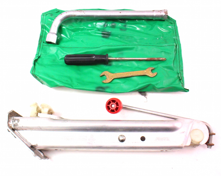 Spare Tire Trunk Tool Kit Jack Lug Wrench Audi 100 Genuine 811 011