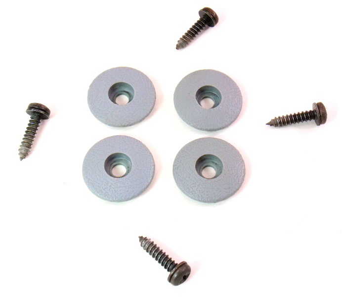 Dash Mounting Screws & Trim Caps VW Jetta Rabbit GTI MK1 Grey