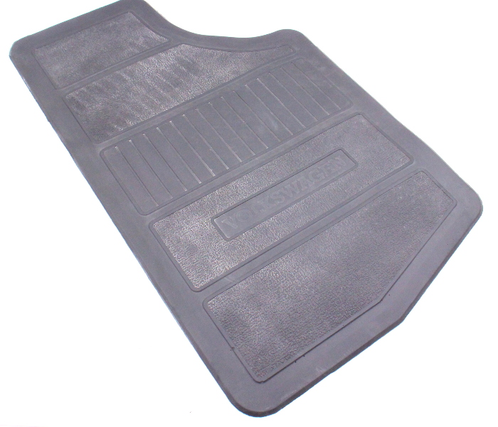 RH Front Rubber Floor Mat 7584 VW Rabbit GTI MK1 Vintage Grey