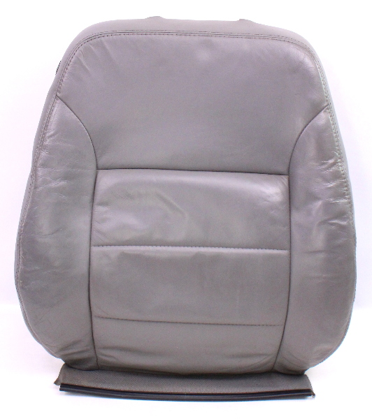 RH Front Seat Back Rest & Cover 9905 VW Jetta Golf MK4 Grey Leather Genuine CarParts4Sale, Inc.