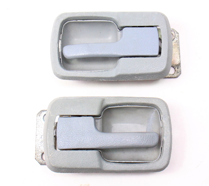 Grey Interior Door Pull Handle Set 7584 VW Jetta Rabbit Pickup MK1