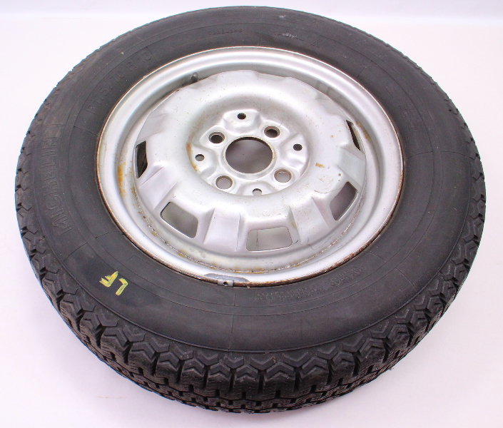 13" x 5" Original Spare Wheel Rim & Tire VW Jetta Rabbit MK1 175 601