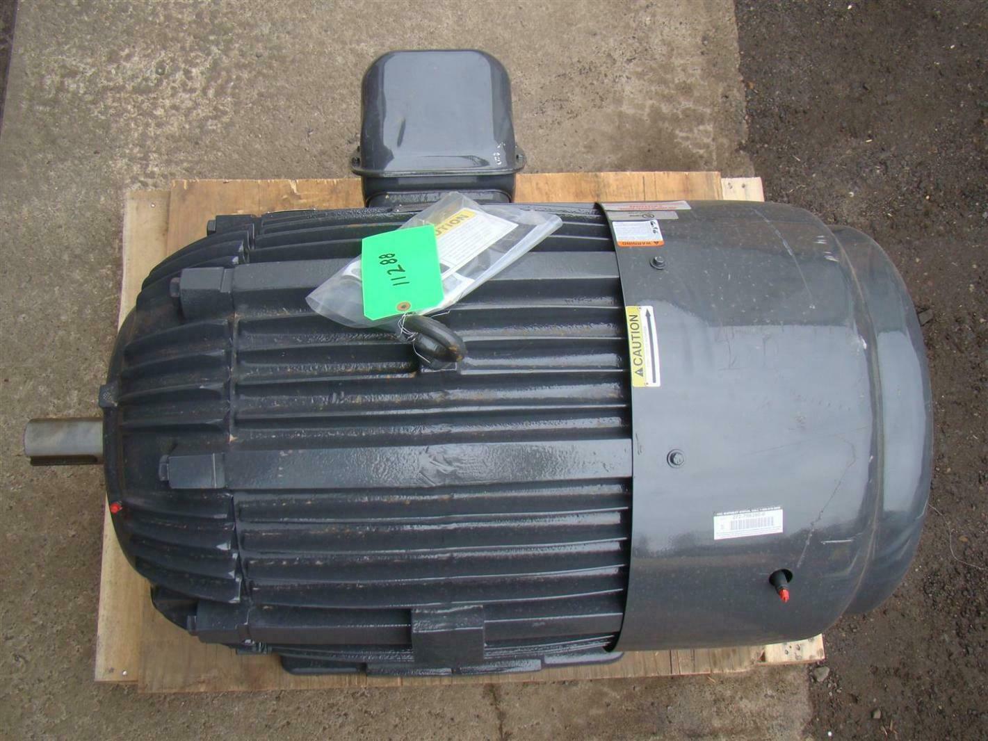 US Motors Nidec 3 Phase Electric Motor 100 HP 2955 RPM
