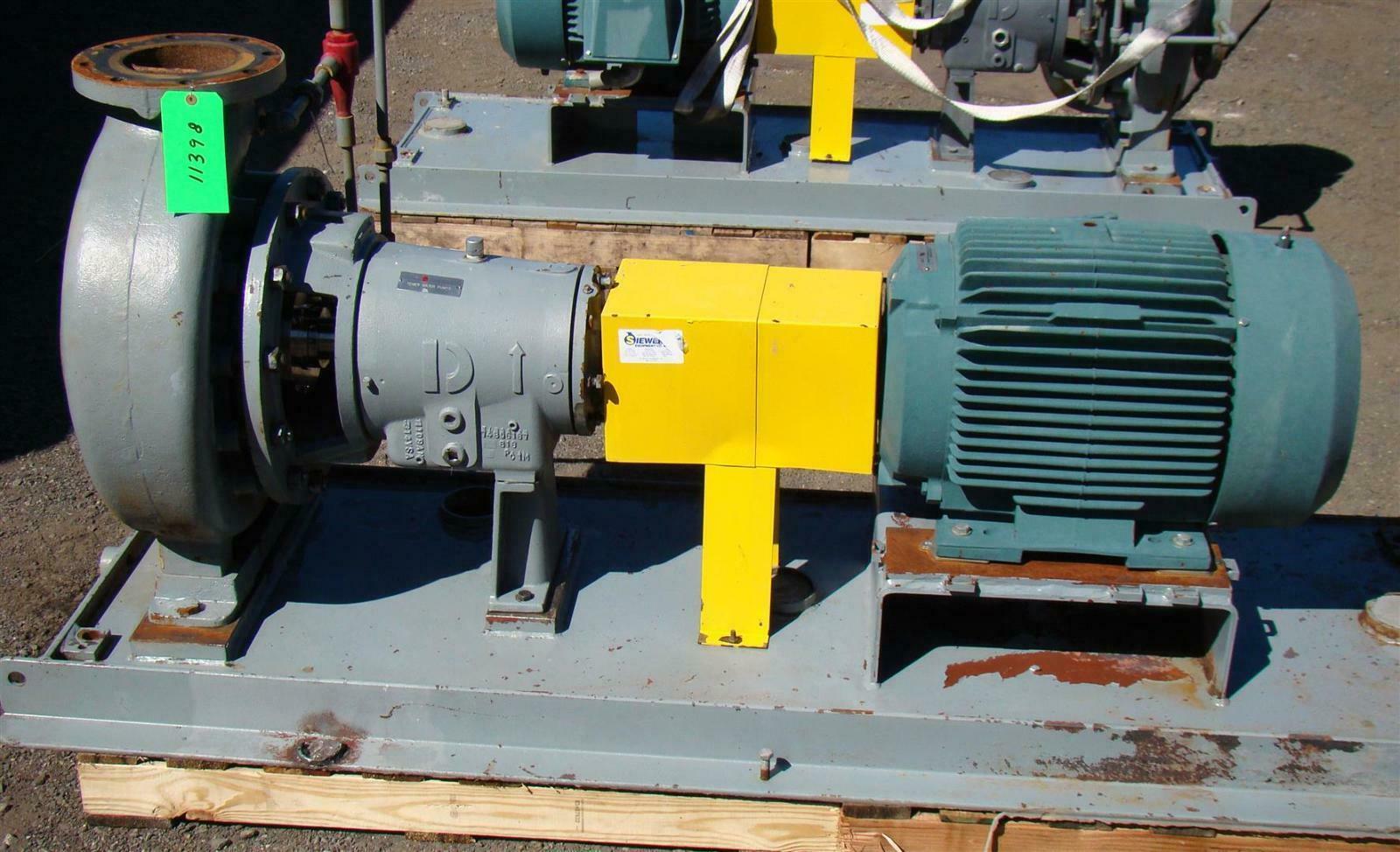 Flowserve 50HP 8x6x13 Centrifugal Pump HOC3+ Joseph Fazzio, Incorporated