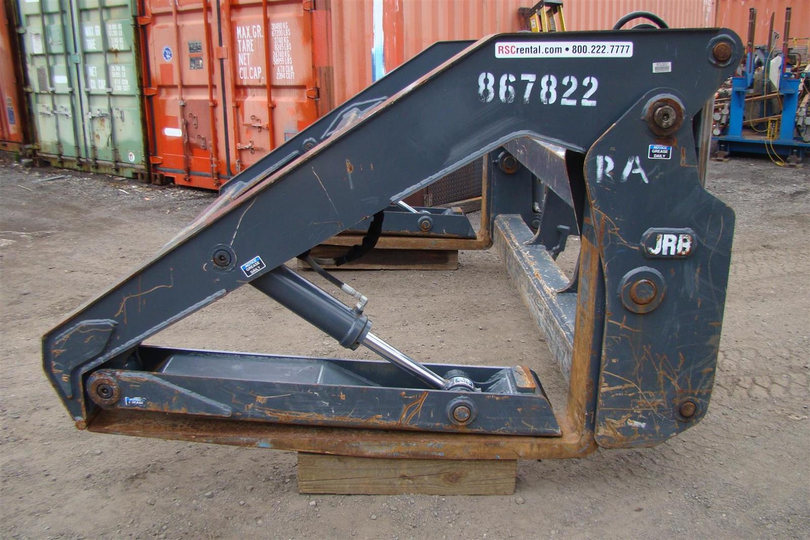 JRB Pipe Clamp Grapple Forks Pipe/Pole DTCPF 106x60 for Deere 544K