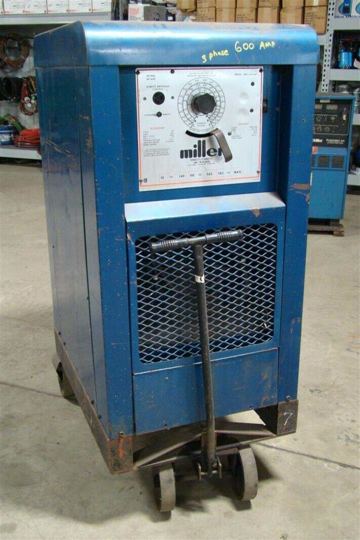 Miller Arc Welder >> Details About Miller 600a Dc Arc Welder Power Source 230 460v 3 Ph Sr 600 Miller Arc Welder >> Details About Miller 600a Dc Arc Welder Power Source 230 460v 3 Ph Sr 600