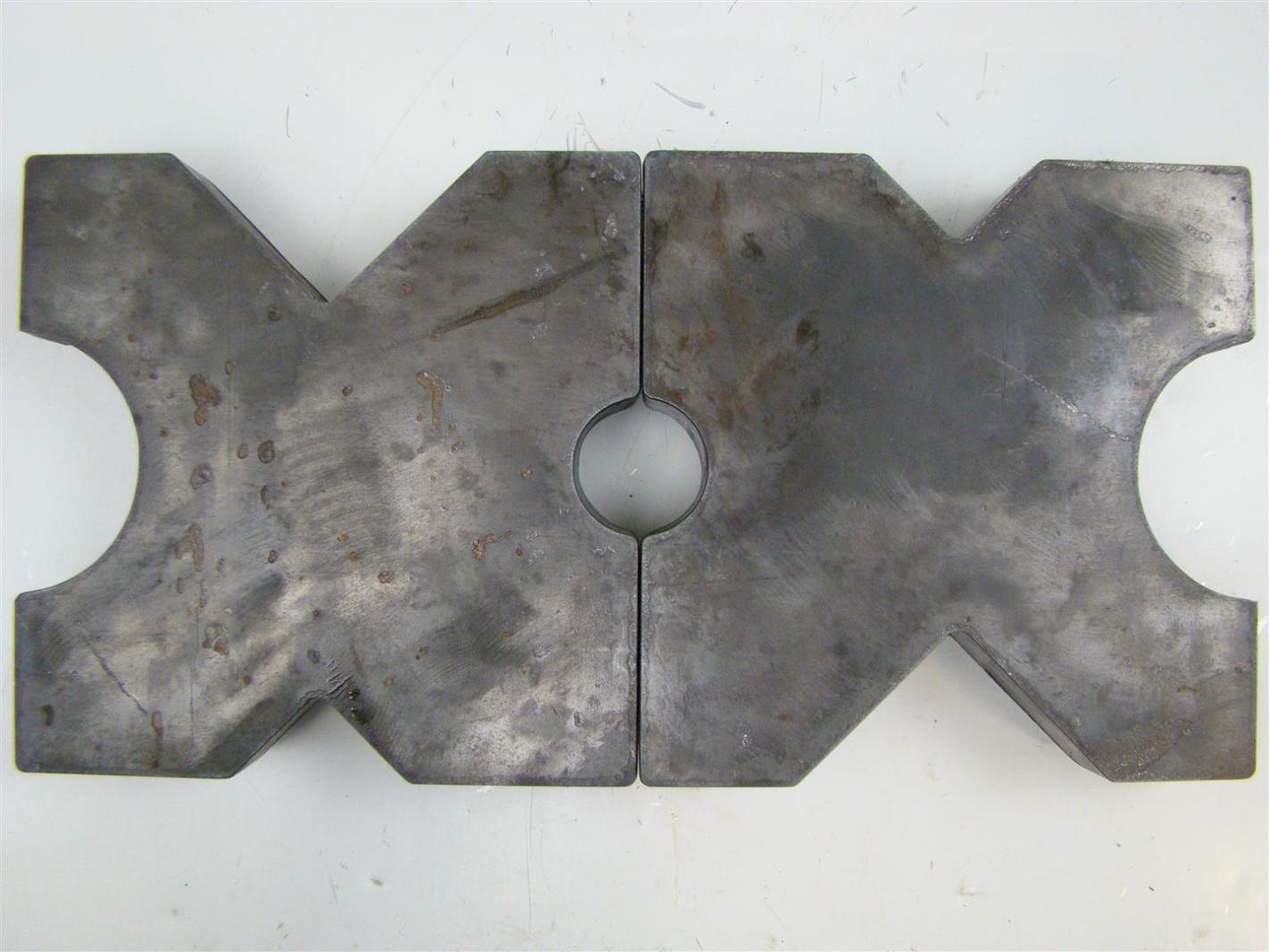 (PAIR) 9.75x9.75 Arbor Plates 1.5