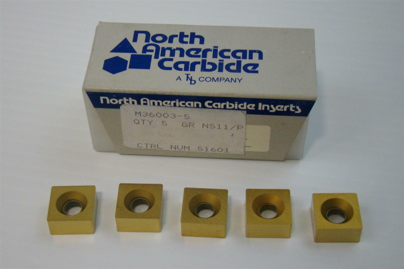 North American Carbide Cutting Tools M36003-5
