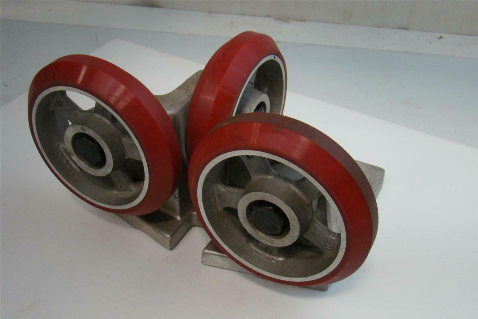 Elevator Heavy Duty Swivel Caster wheel Red Urethane eBay