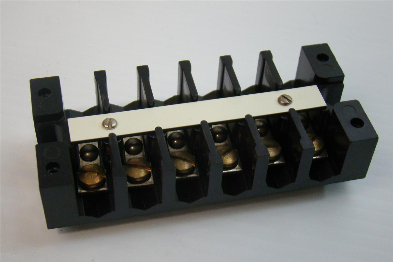 Buchanan Electrical Products Co. One piece Terminal Block B106 eBay